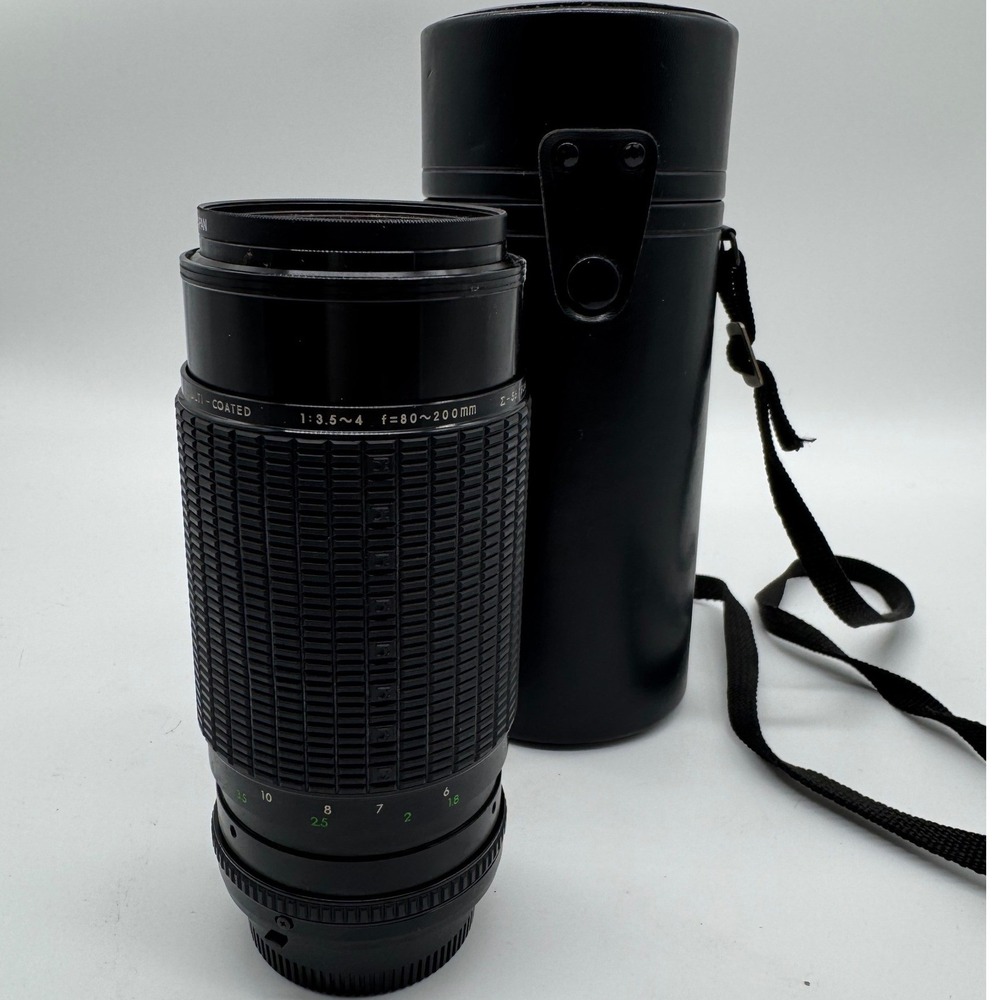 Sigma 80-200mm f3.5-4 High Speed Zoom Lens for Nikon F Mount with Hoya Filter